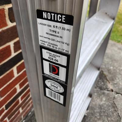 6ft Davidson Ladder Type II Commercial