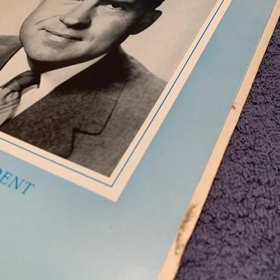 1953 & 1957 Inaugural Programs Ike Nixon
