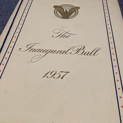 1953 & 1957 Inaugural Programs Ike Nixon