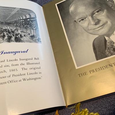 1953 & 1957 Inaugural Programs Ike Nixon