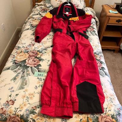 Knarly ski jump suit