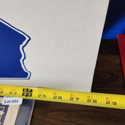 2 Vintage Reagan Country California Posters