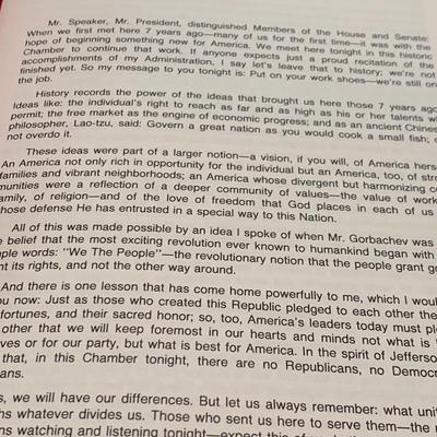 1988 Reagan State of the Union Address