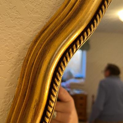 Vintage round mirror