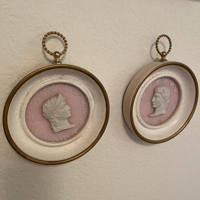 Vintage art, framed