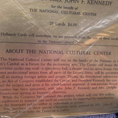 Jackie Kennedy Designed Christmas Cards