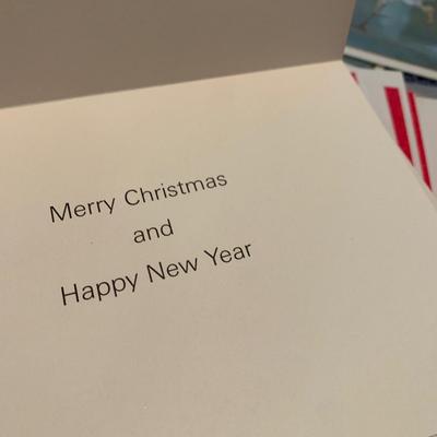 Jackie Kennedy Designed Christmas Cards