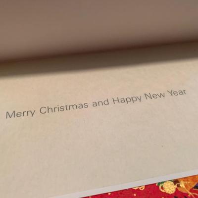 Jackie Kennedy Designed Christmas Cards