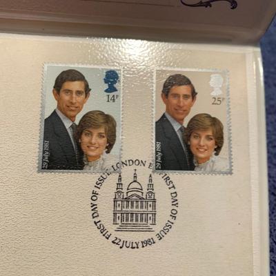 Lady Diana Wedding Tribute First Day Cover & Coin