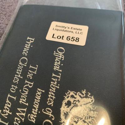 Lady Diana Wedding Tribute First Day Cover & Coin