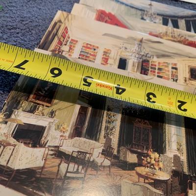 Edward Lehman SIGNED White House Rooms Christmas Cards