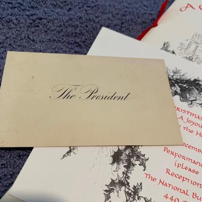 1985 National Building Museum Christmas Invite
