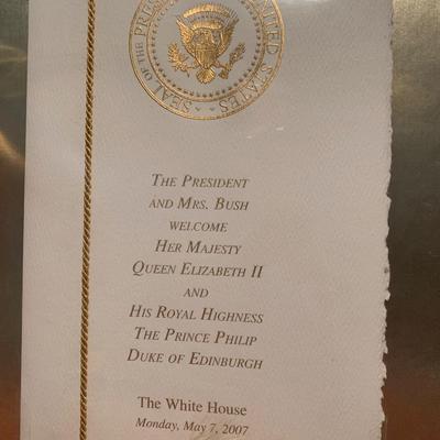 Queen Elizabeth Bush David Cameron Obama White House Visit Invites