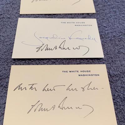 Jackie Kennedy Signature