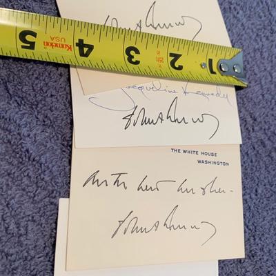 Jackie Kennedy Signature