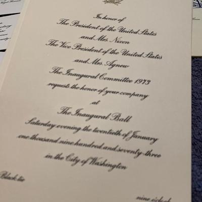 Huge Lot - State Dinner / Dignitary Dinner Invites Menus