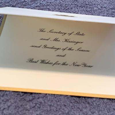 Huge Lot - State Dinner / Dignitary Dinner Invites Menus