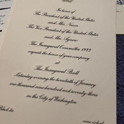 Huge Lot - State Dinner / Dignitary Dinner Invites Menus