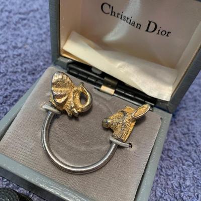 Collectibles - 1969 Inaugural Ball Cuff Links Pendant Thimble Watch +++