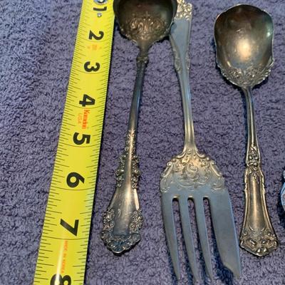 Vintage Silver Plate Flatware Lot