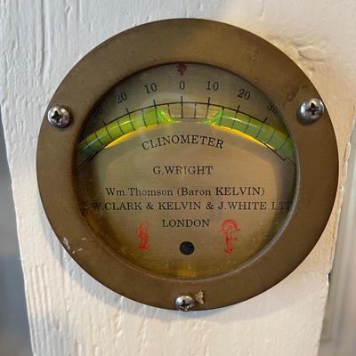 N207 Vintage Clinometer G. Wright & W. Clark & Kelvin & White LTD