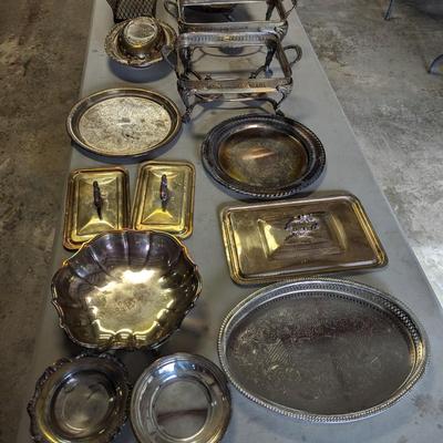 Silver Plated Serving Dishes