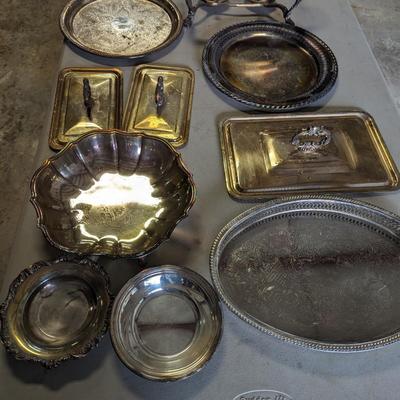 Silver Plated Serving Dishes