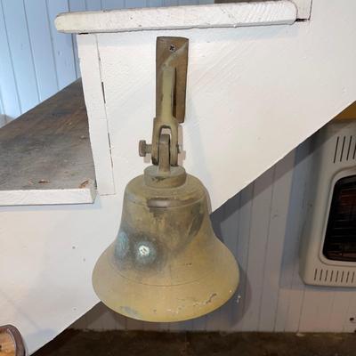 N210 Antique Nautical Brass Bell