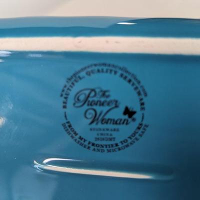 Pioneer Woman Butter Dish Unmarked Salt & Pepper Shakers