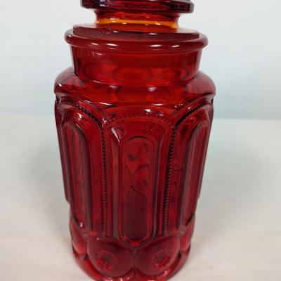 L E Smith Moon & Stars Canister