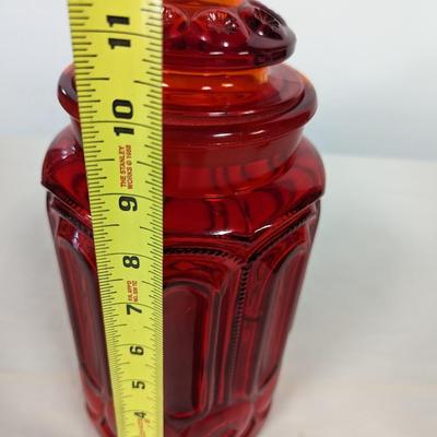 L E Smith Moon & Stars Canister