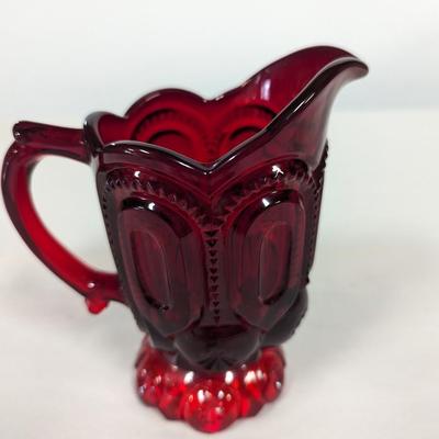 L E Smith Moon & Stars Pitcher