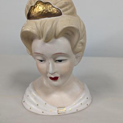 Ceramic Lady Bust