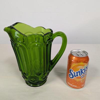 L E Smith Moon & Stars Pitcher