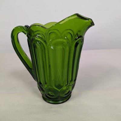 L E Smith Moon & Stars Pitcher