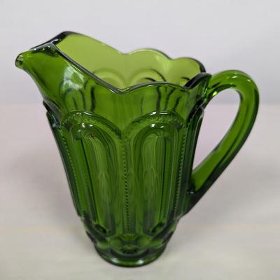 L E Smith Moon & Stars Pitcher