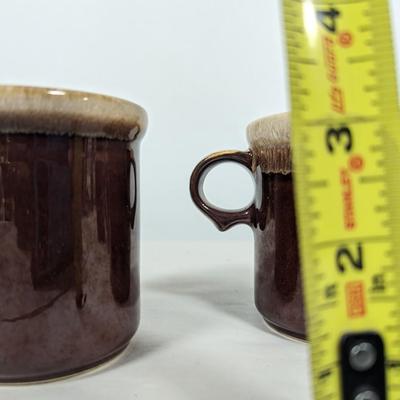 Oven Proof McCoy Cups & Dish