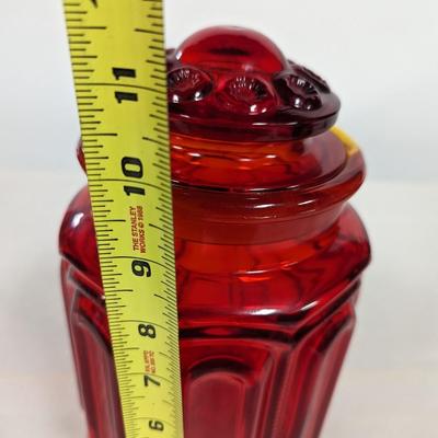 L E Smith Moon & Stars Canister Choice 3