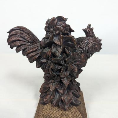 Rooster Mantle Clock