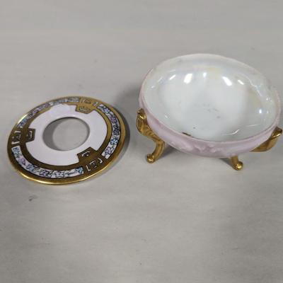 Limoges Porcelain Powder Container