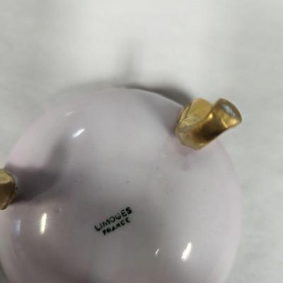 Limoges Porcelain Powder Container