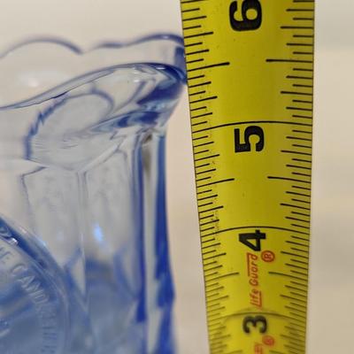 Tiara Glass Jack Jumped Over The Candlestick Had A Little Lamb Pitcher