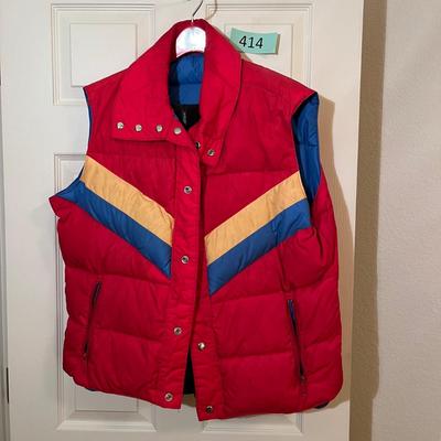 Vintage 70s vest w/ ski pants