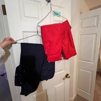 Kids vintage ski pants