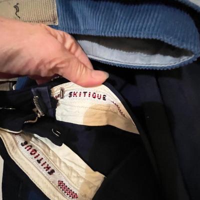 Vintage ski slacks