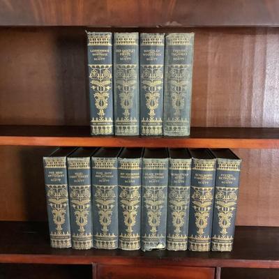 309 The Mershon Co. Sir Walter Scott Classic Novels (12 Novels)