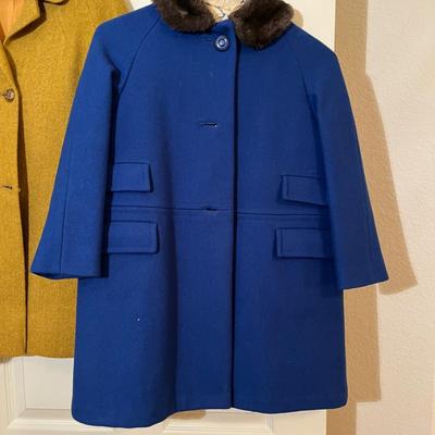 2 Vintage 60s girl's coats
