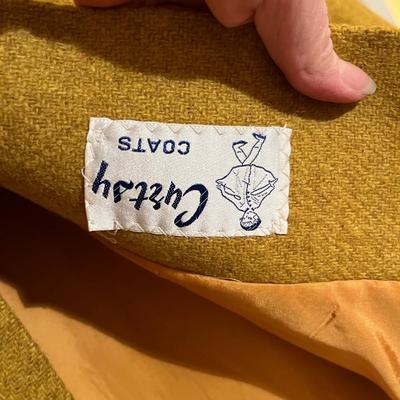 2 Vintage 60s girl's coats