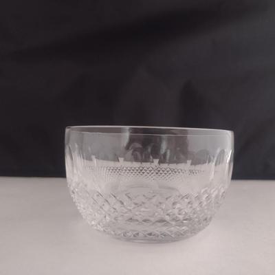 Waterford Crystal Small Bowl- Possibly Colleen Pattern- Approx 3 7/8