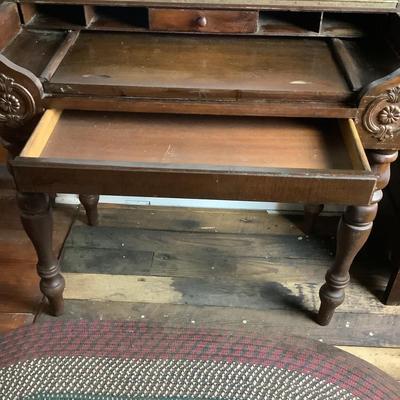 328 Vintage Flip Top Piano Desk